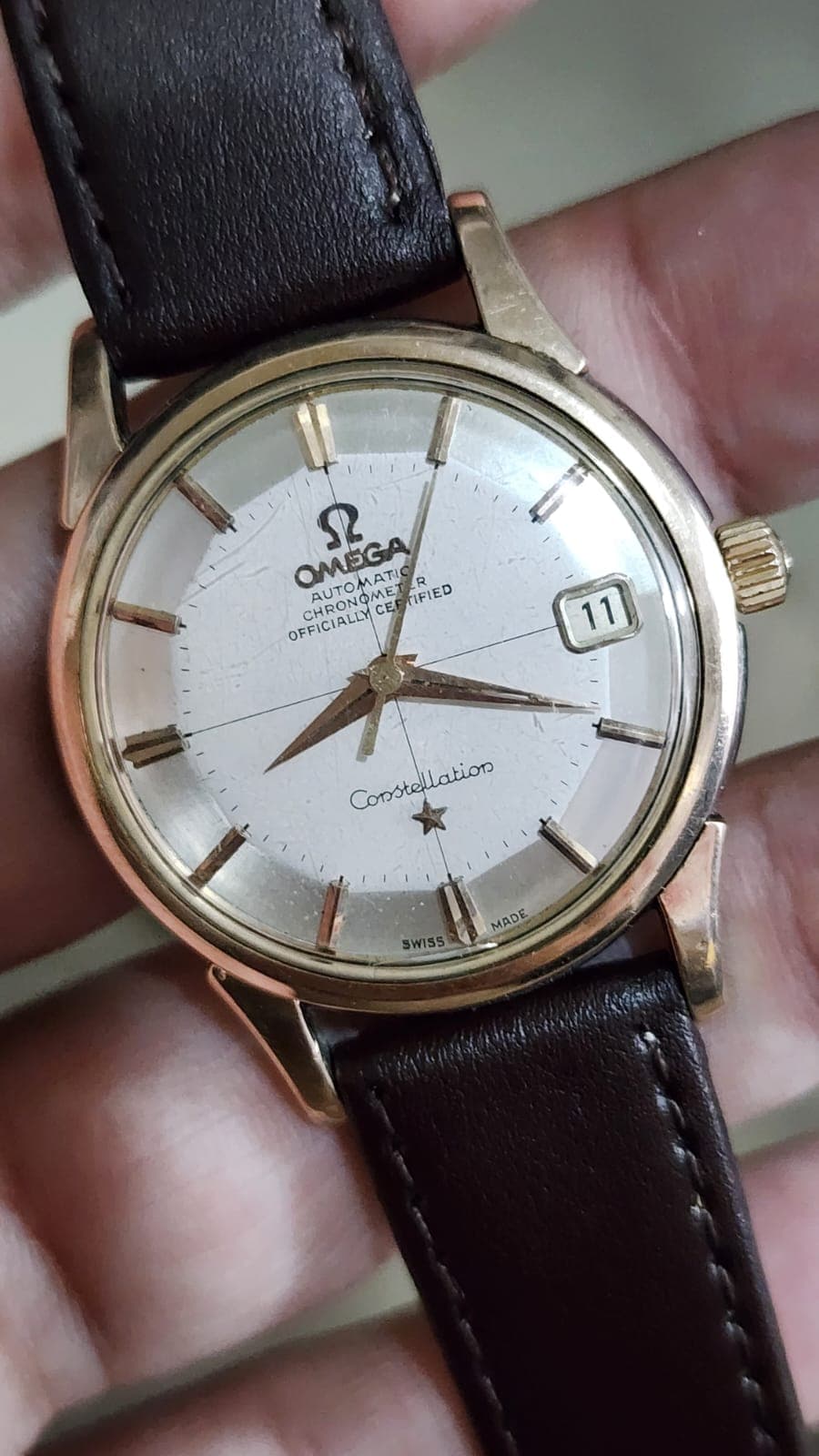Omega Constellation "Pie Pan" 14393